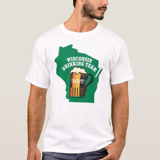 CAMISETA EQUIPO DE BEBIDA DE WISCONSIN