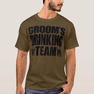 Camiseta Equipo de Bebida del Novio, Despedida de Soltero, 
