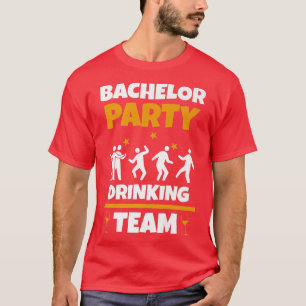Camiseta Equipo de bebida para despedida de soltero Diverti