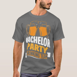 Camiseta Equipo de bebida para despedida de soltero Novia N