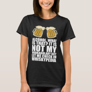 Camiseta Equipo de bebidas alcohólicas