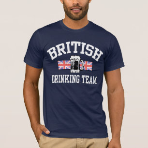 Camiseta Equipo de bebidas británico