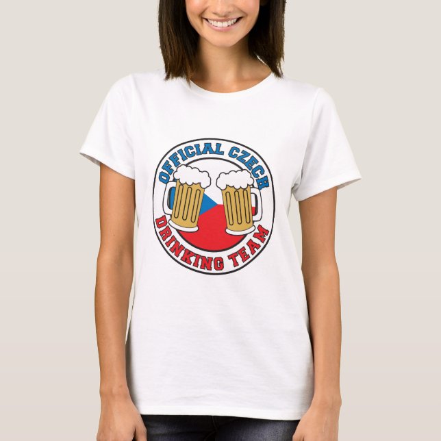 Camiseta Equipo de bebidas checo oficial (Anverso)