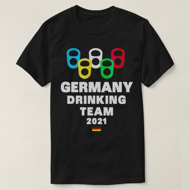Camiseta Equipo de bebidas de Alemania (Diseño del anverso)