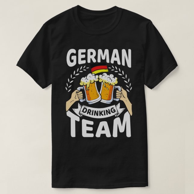 Camiseta Equipo de bebidas de Alemania (Diseño del anverso)