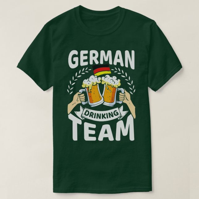 Camiseta Equipo de bebidas de Alemania (Diseño del anverso)