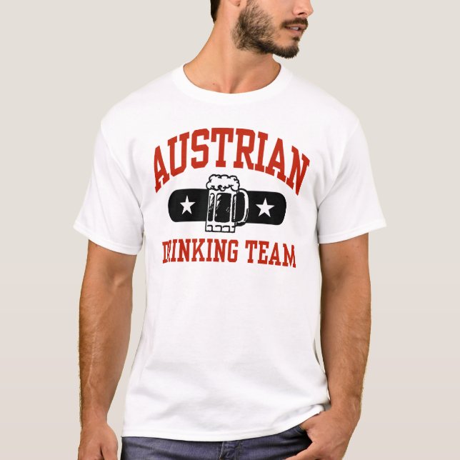Camiseta Equipo de bebidas de Austria (Anverso)