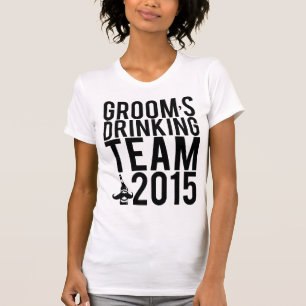 Camiseta Equipo de bebidas de Groom 2015