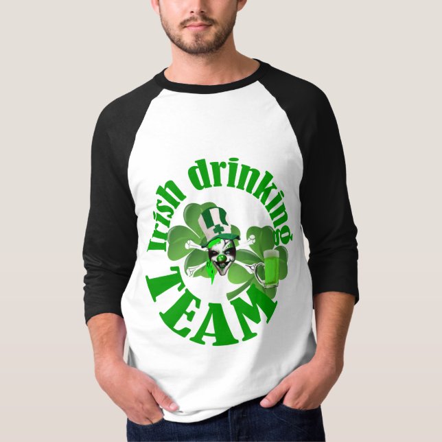 Camiseta Equipo de bebidas de Irlanda (Anverso)
