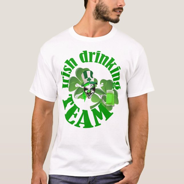 Camiseta Equipo de bebidas de Irlanda (Anverso)
