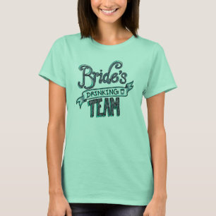 Camiseta Equipo de bebidas de novia