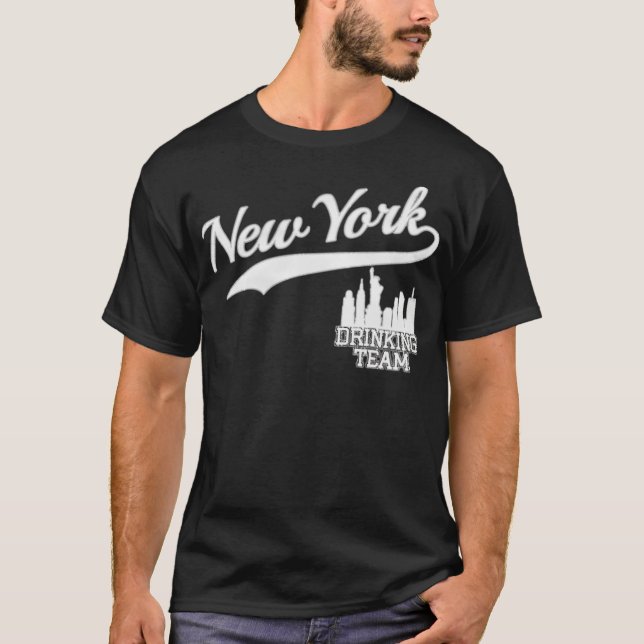 Camiseta Equipo de bebidas de Nueva York (Anverso)