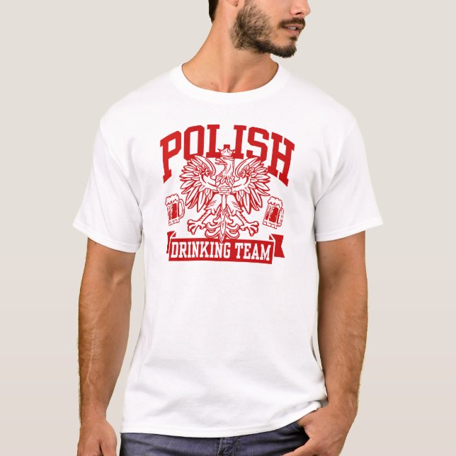 Camiseta Equipo de bebidas de Polonia (Anverso)