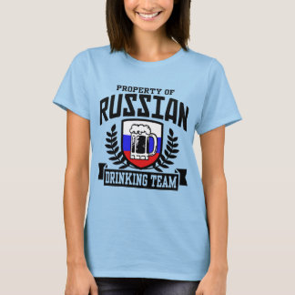 Camiseta Equipo de bebidas de Rusia
