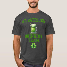 Camiseta Equipo de bebidas de St. Patrick