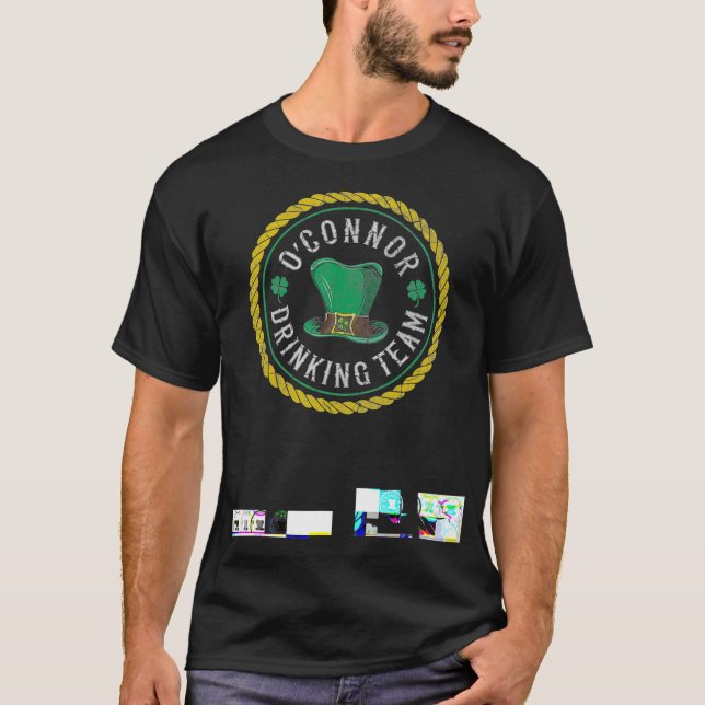 Camiseta Equipo de bebidas de St Patricks Tonor Gorra (Anverso)