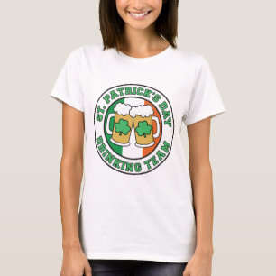 Camiseta Equipo de bebidas del Día de San Patricio