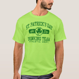 Camiseta Equipo de bebidas del Día de San Patricio