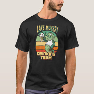 Camiseta Equipo de Bebidas del Lago Murray Funny Fish Beer 