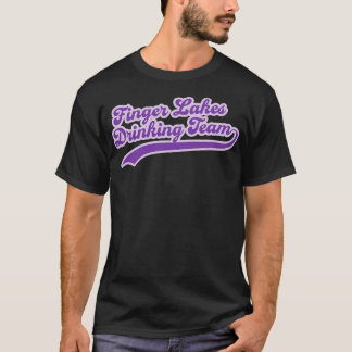 Camiseta Equipo de bebidas Finger Lakes Bebe Winery Wine Ta