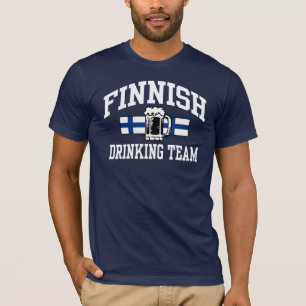 Camiseta Equipo de bebidas finlandés