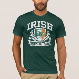 Camiseta Equipo de bebidas irlandés