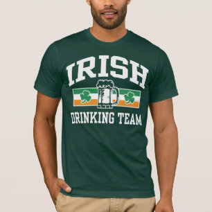 Camiseta Equipo de bebidas irlandés