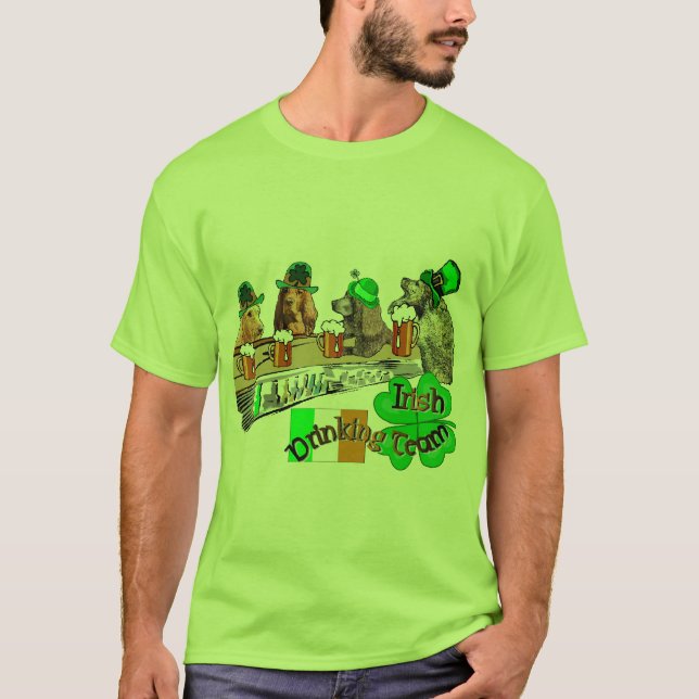 Camiseta Equipo de bebidas irlandés