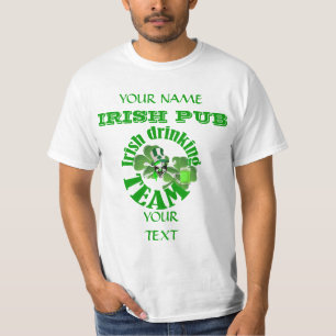 Camiseta Equipo de bebidas irlandés St Patrick's