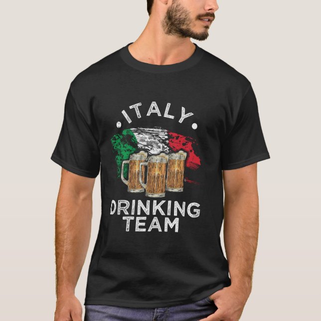 Camiseta Equipo de bebidas Italiano Beerlogist Whiskey Lov (Anverso)