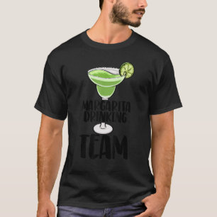 Camiseta Equipo de bebidas Margarita Hombres Fiesta de cóct