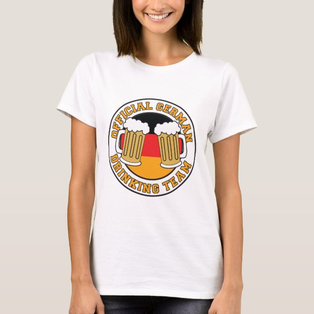 Camiseta Equipo de bebidas oficial alemán (Anverso)