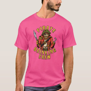 Camiseta Equipo de bebidas piratas