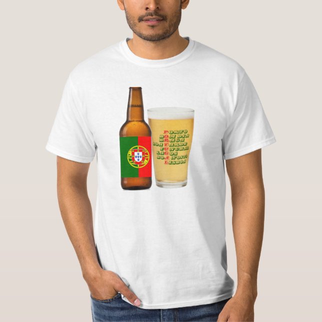 Camiseta Equipo de bebidas portugués de Portugal (Anverso)