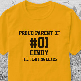 Camiseta equipo de béisbol Black Gold