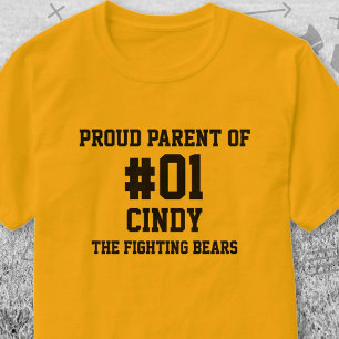 Camiseta equipo de béisbol Black Gold