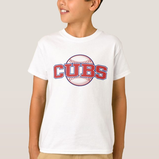 Camiseta Equipo de béisbol Chicago Cub (Anverso)