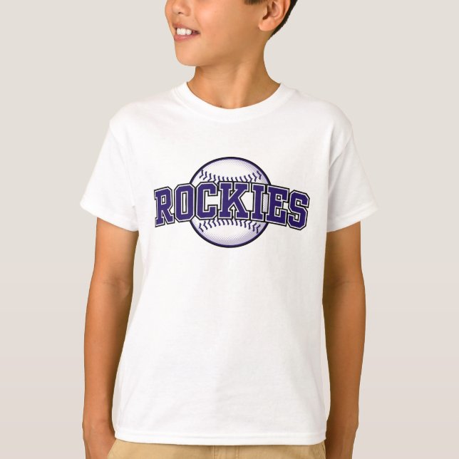Camiseta Equipo de béisbol Colorado Rockie (Anverso)