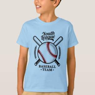 Camiseta Equipo de béisbol de la Liga Juvenil