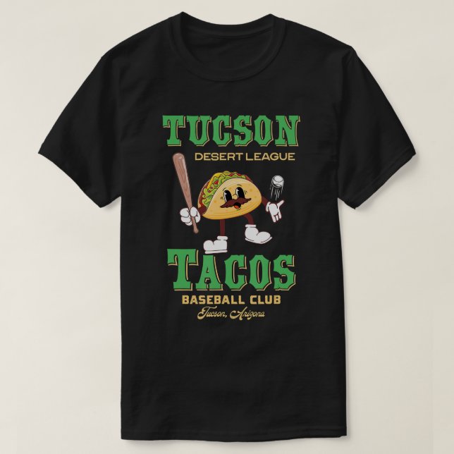 Camiseta Equipo de béisbol de la Liga Retro Menor de Tucson (Diseño del anverso)