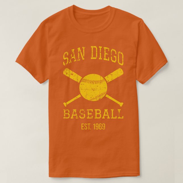 Camiseta Equipo de béisbol de San Diego I (Diseño del anverso)