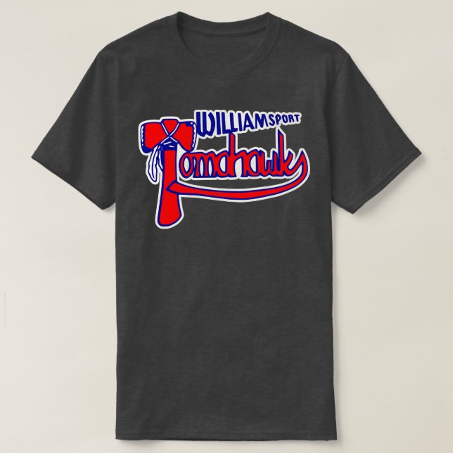 Camiseta Equipo de béisbol Derrotado de Williamsport Tomaha (Diseño del anverso)