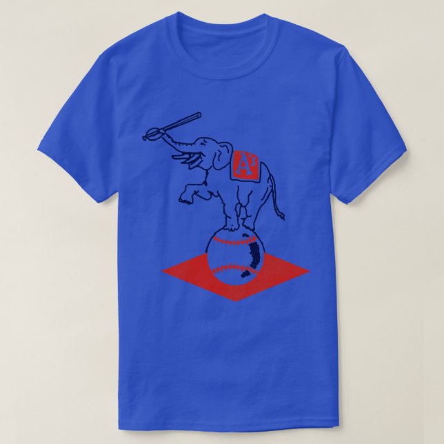 Camiseta Equipo de Béisbol Desigual de Atletismo de Filadel (Diseño del anverso)