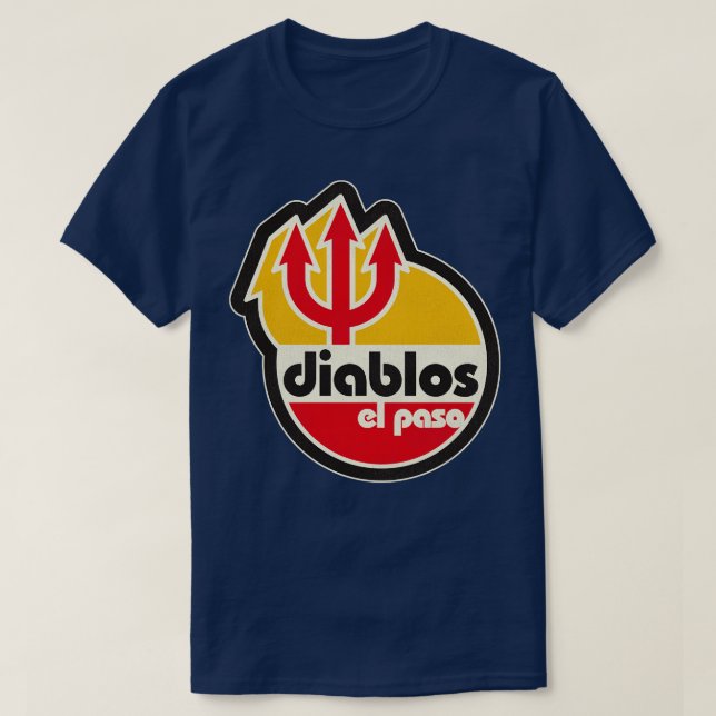 Camiseta Equipo de béisbol Diablos El Paso (Diseño del anverso)