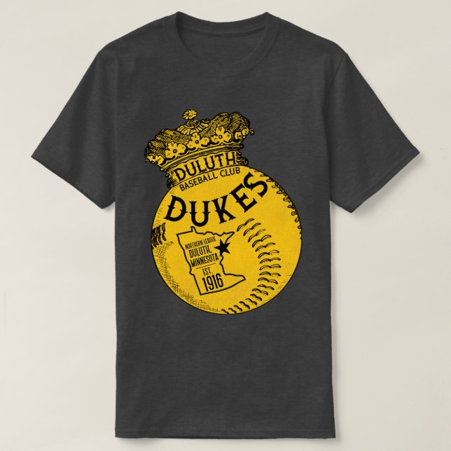 Camiseta Equipo de béisbol Duluth Dukes (Diseño del anverso)