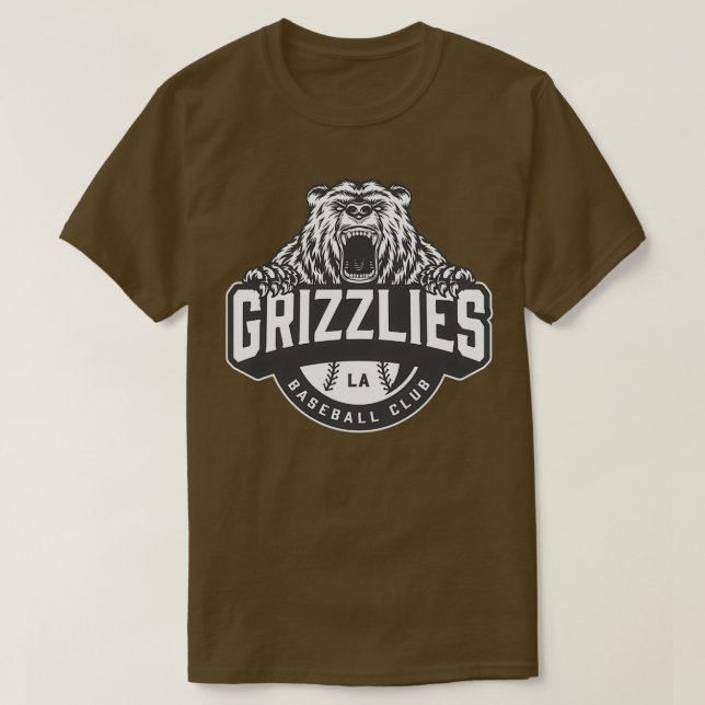Camiseta Equipo de béisbol Grizzlies 2 (Diseño del anverso)