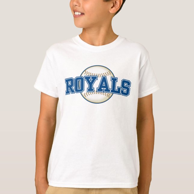 Camiseta Equipo de béisbol Kansas City Royal (Anverso)
