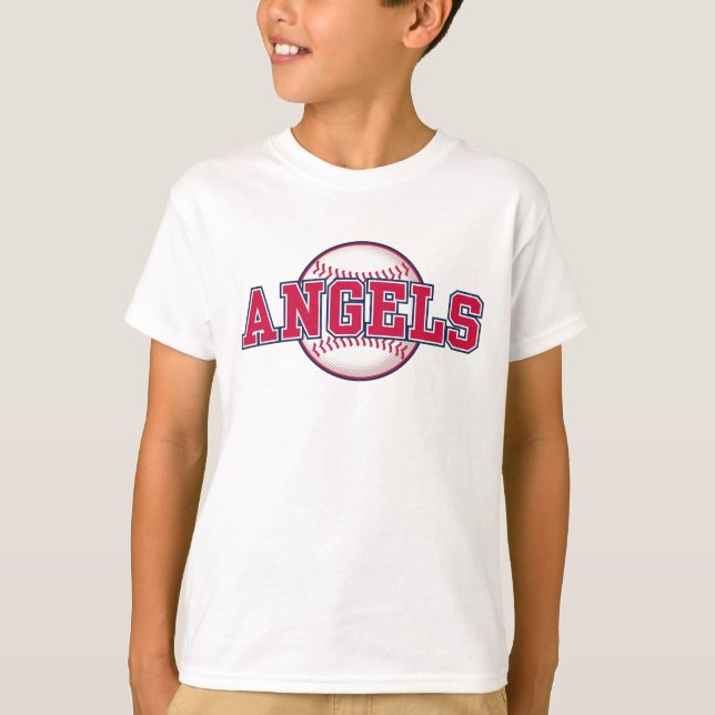 Camiseta Equipo de béisbol Los Angeles Angel (Anverso)