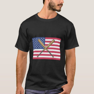 Camiseta Equipo De Béisbol Usa Bandera Estadounidense Regal