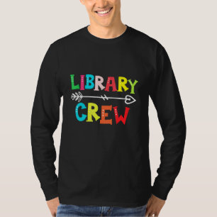 Camiseta Equipo De Biblioteca Estudiante Primer Día De La E